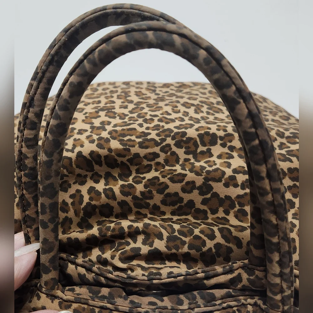 Bottega Veneta Leopard Print Mini Slouch Tote EUC 🥰🥰 - Picture 9 of 14